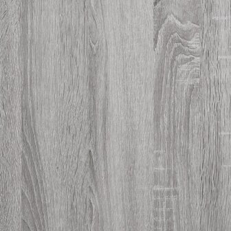 Opbergbankje 82x42x46 cm bewerkt hout grijs sonoma eikenkleurig 8
