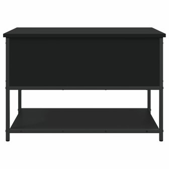 Opbergbankje 70x42,5x47 cm bewerkt hout zwart 7