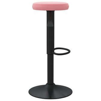 Barkrukken 2 st fluweel roze 4