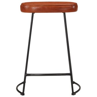 Barkrukken 2 st 41x29x62 cm donkerbruin 3