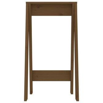 Krukken 2 st 40x40x75 cm massief grenenhout honingbruin 6