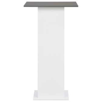 Bartafel 60x60x110 cm wit en antracietgrijs 3