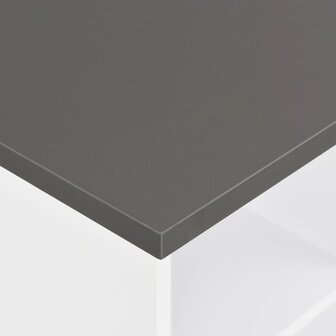 Bartafel 60x60x110 cm wit en antracietgrijs 4