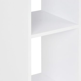 Bartafel 60x60x110 cm wit en antracietgrijs 5