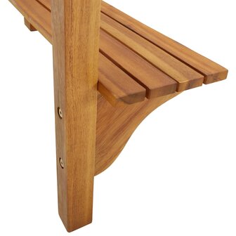 Balkonbartafel 90x37x122,5 cm massief acaciahout 8
