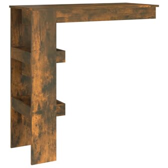 Bartafel wandgemonteerd 102x45x103,5 cm bewerkt hout eikenkleur 5