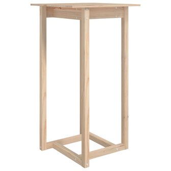 Bartafel 60x60x110 cm massief grenenhout 2