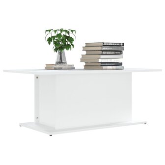 Salontafel 102x55,5x40 cm bewerkt hout witr 3