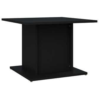 Salontafel 55,5x55,5x40 cm bewerkt hout zwart 2