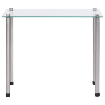 3-delige Tafeltjesset gehard glas transparant 7