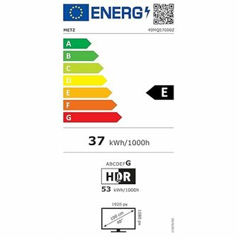 Smart TV Metz 40MQE7000Z Full HD 40&quot; LED QLED 9