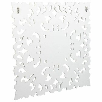 Wanddecoratie Alexandra House Living Wit Sparrenhout Hout MDF 1 x 56 x 56 cm 6