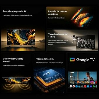 Smart TV Xiaomi ELA5692EU 4K Ultra HD 100&quot; QLED 4