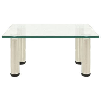 Tv-meubel 40x35x17 cm gehard glas transparant 2