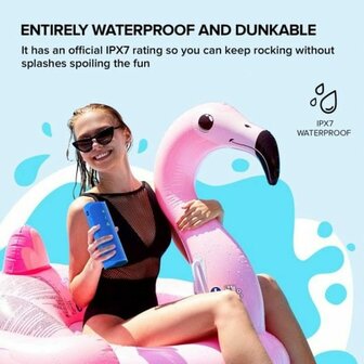 Draagbaar luidsprekersysteem Creative Technology Zwart Bluetooth luidspreker 4