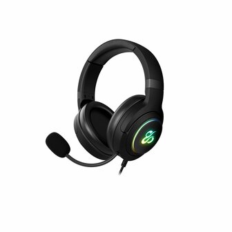Hoofdtelefoon met microfoon Newskill Sobek 7.1 Zwart 1