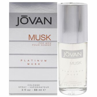 Damesparfum Jovan Musk for Men Platinum Musk EDC 88 ml 1