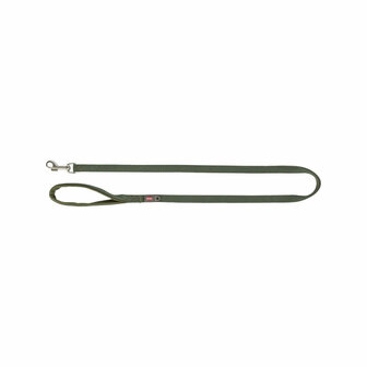 Hondenriem Trixie Premium Groen Olijf 1,2 m 1