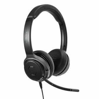 Hoofdtelefoon met microfoon Targus AEH104GL Zwart 3