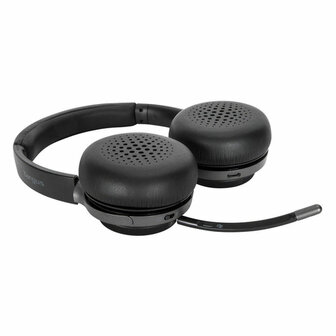 Hoofdtelefoon met microfoon Targus AEH104GL Zwart 5
