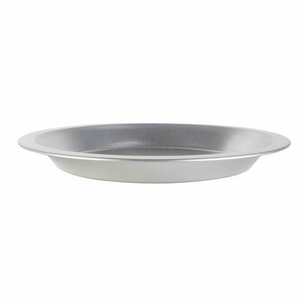 Ovenschaal Zilverkleurig 25 x 2,5 cm (24 Stuks) 2