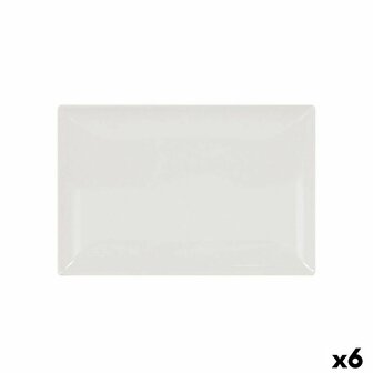 Serveerschaal La Mediterr&aacute;nea Elite Rechthoekig 30 x 20 x 2,5 cm (6 Stuks) 1