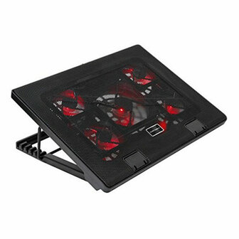 Gaming Cooling Base voor Laptop Mars Gaming AAOARE0123 MNBC2 2 x USB 2.0 20 dBA 17&quot; 1