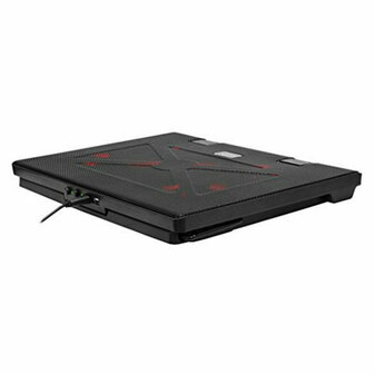 Gaming Cooling Base voor Laptop Mars Gaming AAOARE0123 MNBC2 2 x USB 2.0 20 dBA 17&quot; 3
