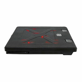 Gaming Cooling Base voor Laptop Mars Gaming AAOARE0123 MNBC2 2 x USB 2.0 20 dBA 17&quot; 5