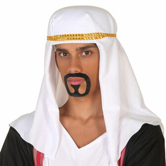 Hoed Wit Unisex voor volwassenen Arabisch 1