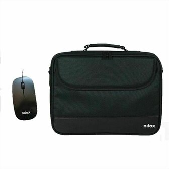 Laptoptas en Muis Nilox NXMOS5156BK 15,6&quot; 1