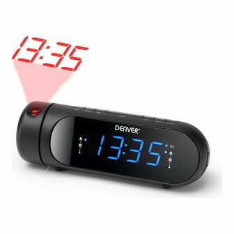 Wekkerradio FM Denver Electronics CPR-700 Zwart 1