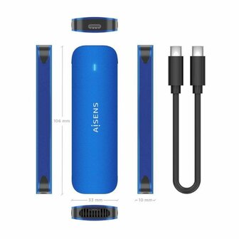 Hard drive hoes Aisens ASM2-026BLU 1