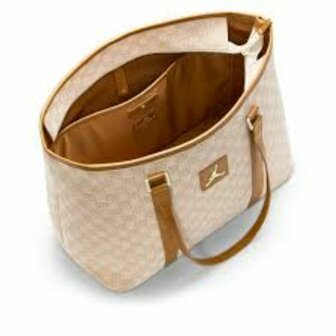 Dames handtas Jordan JAM MOMOGRAM Beige 2