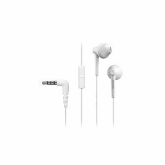 Hoofdtelefoon met microfoon Panasonic RP-TCM55E-W Wit 1