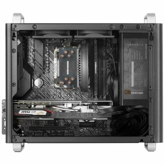ATX Semi-toren BehuizingMars Gaming MCELITE Zwart 2