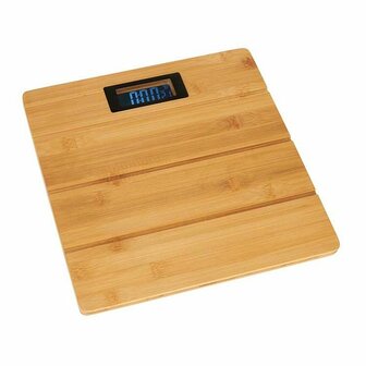 Digitale Personenweegschaal Bruin Bamboe 150 kg 30 x 2,7 x 30 cm 1