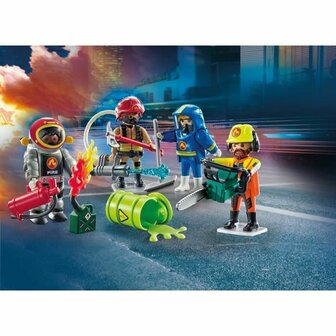 Playset Playmobil 71468 Action Heroes 2
