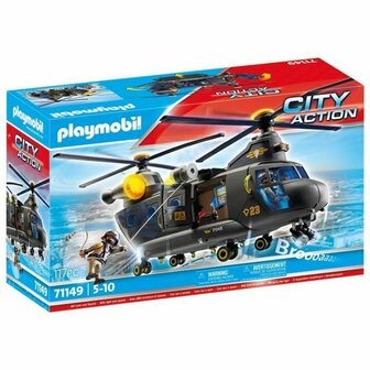 Speelset Playmobil Police Plane City Action Plastic 1