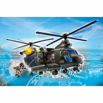 Speelset Playmobil Police Plane City Action Plastic 2