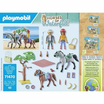 Playset Playmobil 71470 Horses of Waterfall 5