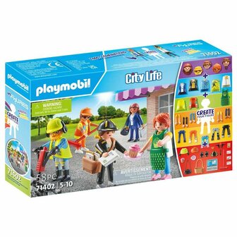 Playset Playmobil 71402 My Figures: Professions 1