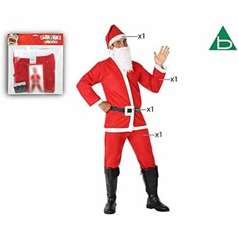 Kostuums voor Volwassenen 8502 Kerstman 4