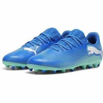 Voetbalschoenen Puma Future 7 Play Mg Blauw - Maat: 38.5 4