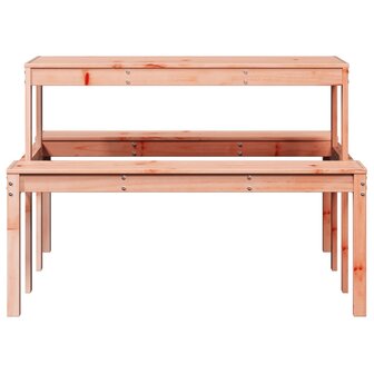Picknicktafel 110x134x75 cm massief douglashout 4