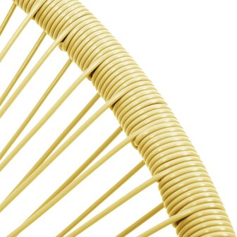 Tuinstoel Acapulco poly rattan beige 6