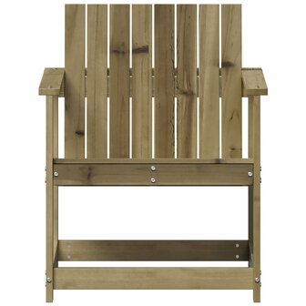 Tuinstoel 62x56x77 cm ge&iuml;mpregneerd grenenhout 4