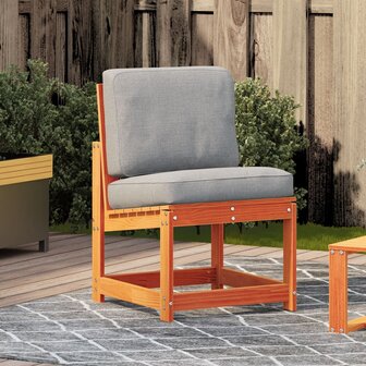 Tuinstoel 50,5x55x77 cm massief grenenhout wasbruin 3
