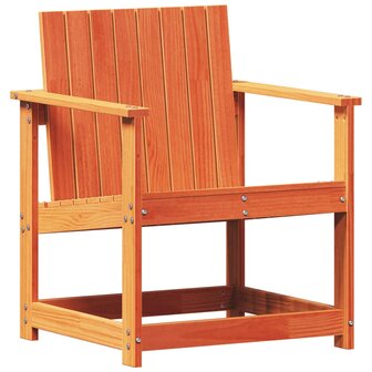 Tuinstoel 62x56x77 cm massief grenenhout wasbruin 2