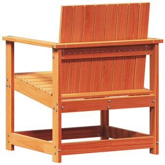 Tuinstoel 62x56x77 cm massief grenenhout wasbruin 6